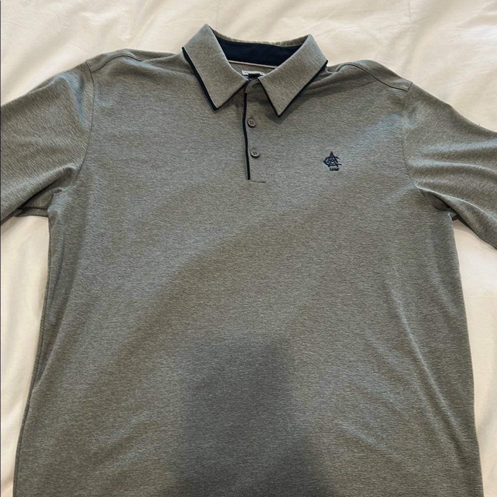 Men's Gray Polo Shirt